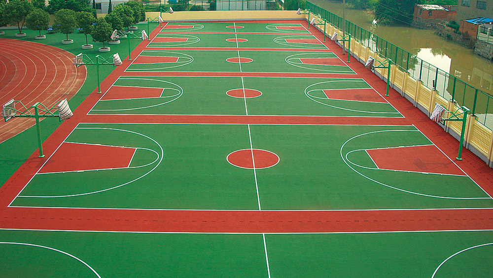 江陰市第一中學籃球場和運動場